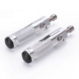 Speedpark-1-Pair-Universal-Folding-Footrests-Footpegs-Foot-Rests-Pegs-Rear-Pedals-Set-8mm-Install-Bolts-(Silver)