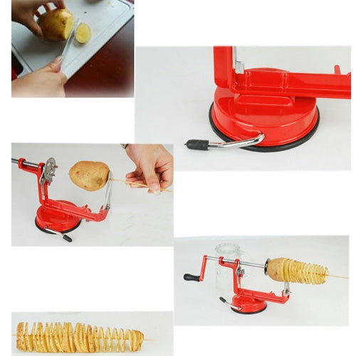 Spiral-Potato-Slicer,-Size:-about-21cm-x-13cm
