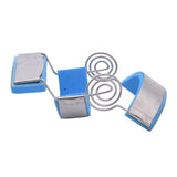 Stainless-Steel-Finger-Exercise-Finger-Joint-Orthosis-Fracture-Fixation-Splint-Active-Straight-Hand-Protection-Sleeve,-Size:M(Blue)