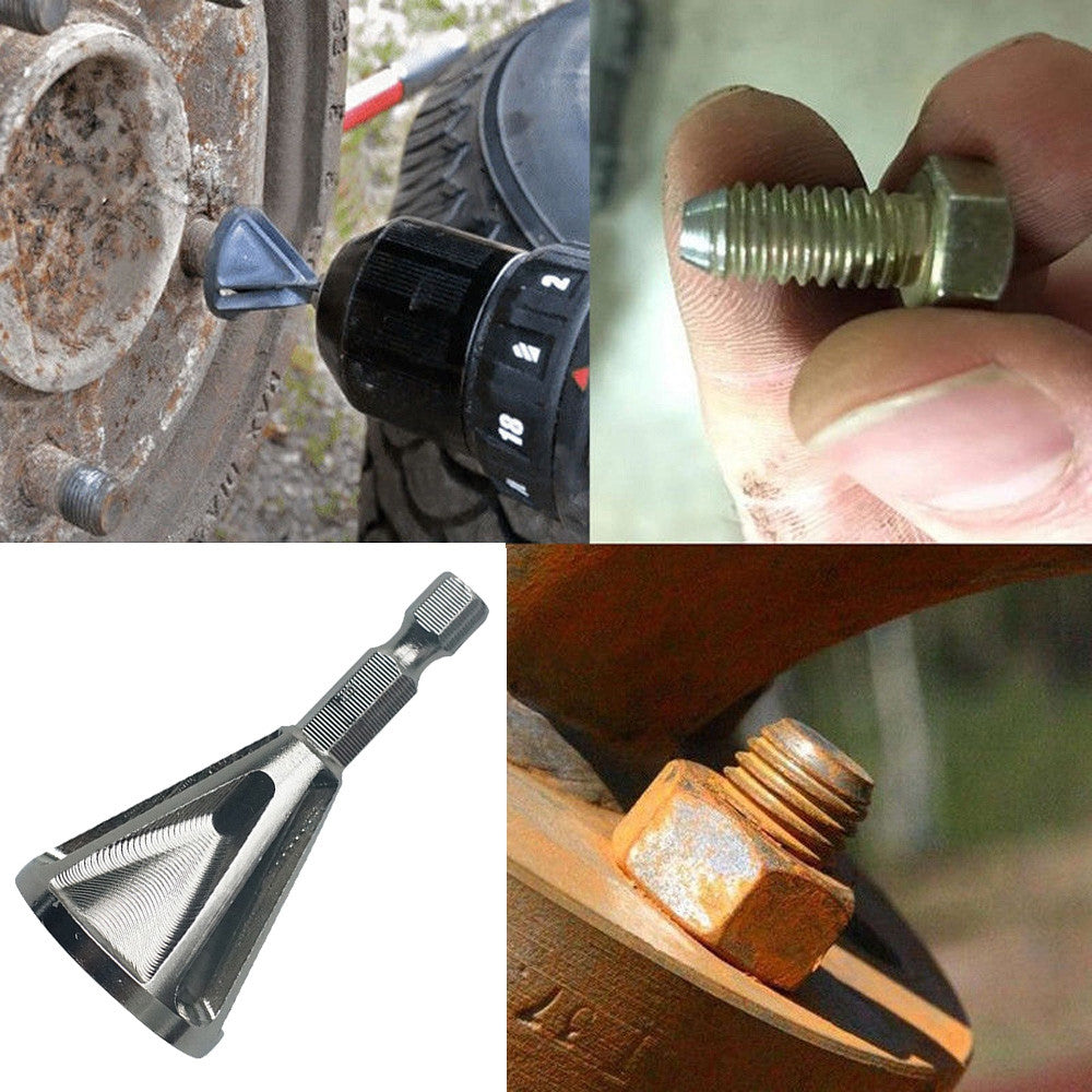 Stainless-Steel-Deburring-External-Chamfer-Tool-High-Strength-Hardness-Drill-Bit-Remove-Burr-Hexagonal-grooved-chamfer