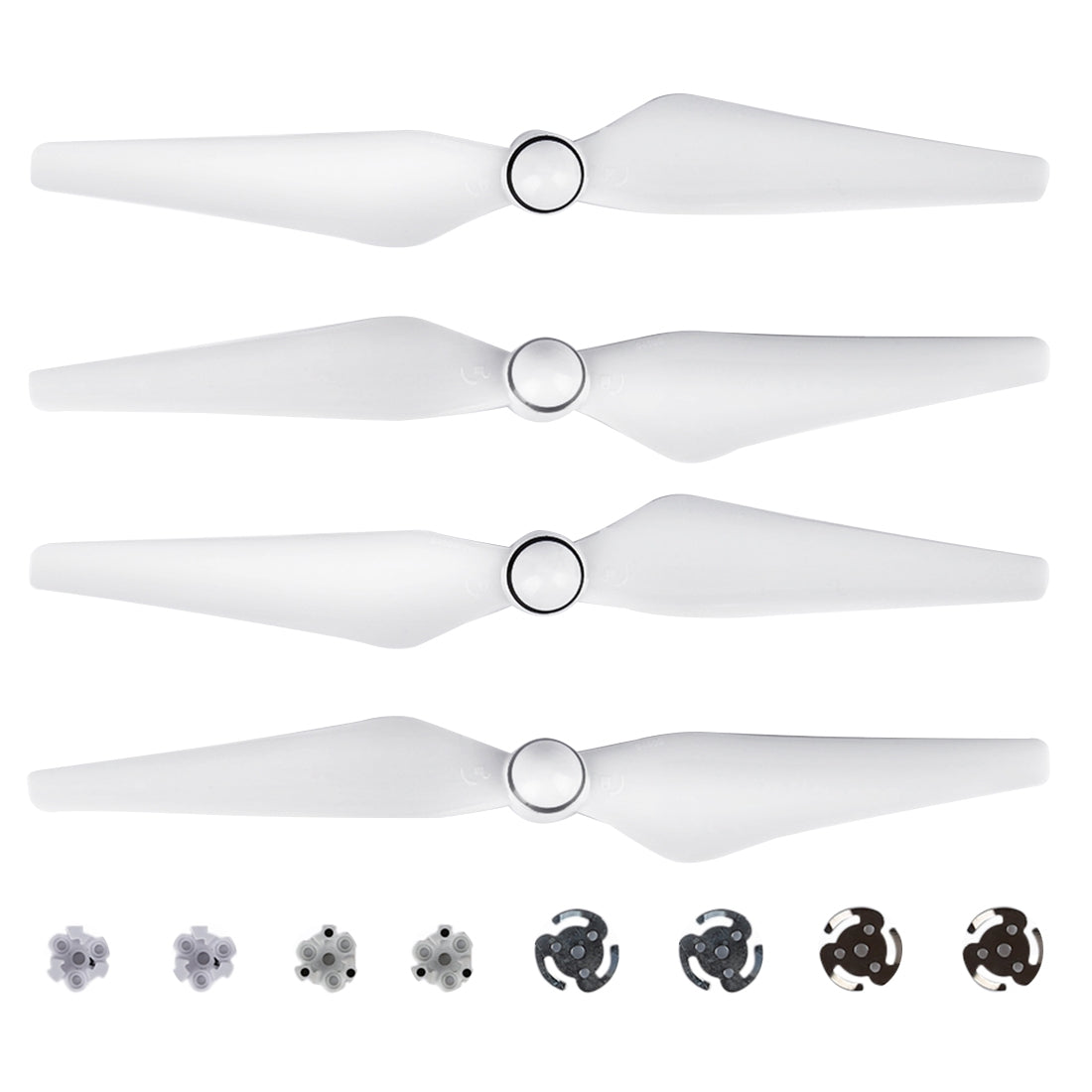 Sunnylife-2-Pairs-9450-Props-CW-/-CCW-Propellers-for-DJI-Phantom-4(White)