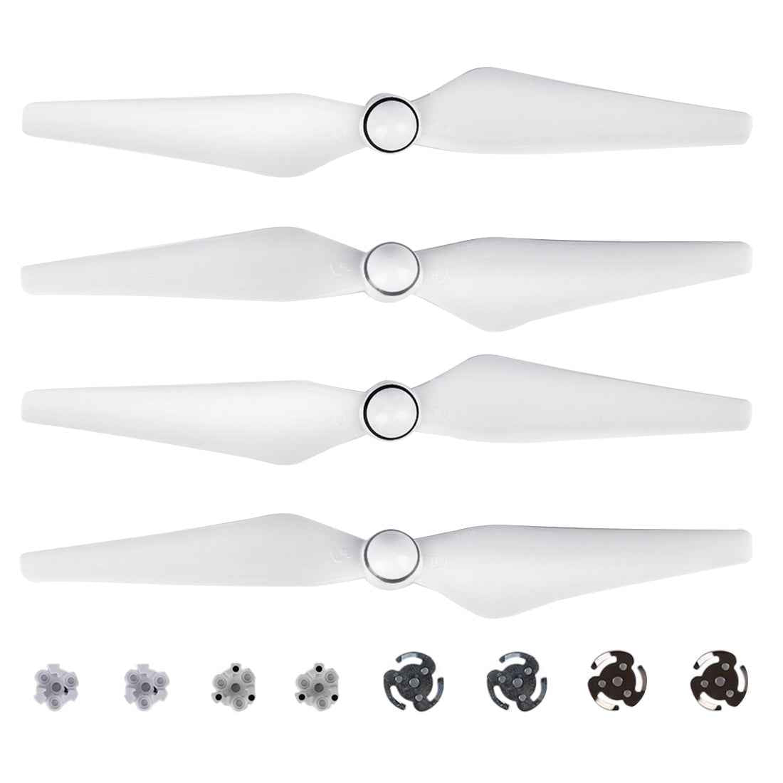 Sunnylife-2-Pairs-9450-Props-CW-/-CCW-Propellers-for-DJI-Phantom-4(White)