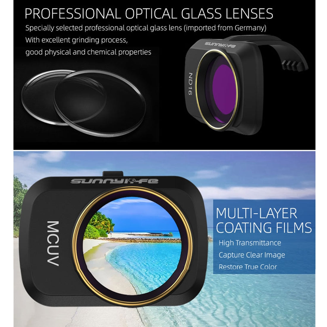 Sunnylife-MM-FI9251-For-DJI-Mavic-Mini-/-Mini-2-Drone-ND16-Lens-Filter