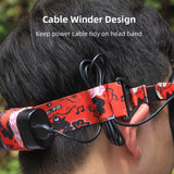 Sunnylife-TD487-For-DJI-Avata-/-FPV-Goggles-V2-Color-Headband-Fixed-Elastic-Strap(Camouflage)
