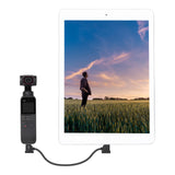 Sunnylife-TY-X9304-Suitable-For-DJI-Mavic-Air-2S-/-DJI-FPV-Flight-Glasses-V2-/-Mavic-Mini2-/-Osmo-Pocket-2-Mobile-Phone-Tablet-Cable-30cm-Type-C-to-8-Pin-Cable