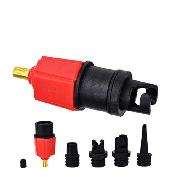 Surfing-Paddle-Board-Rubber-Boat-Inflatable-Bed-Air-Valve-Adapter-Car-Air-Pump-Adapter(Blue)