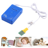 SVY001B-Adult-/-Baby-Bedwetting-Enuresis-Urine-Bed-Wetting-Alarm-+Sensor-With-Clamp(Blue)