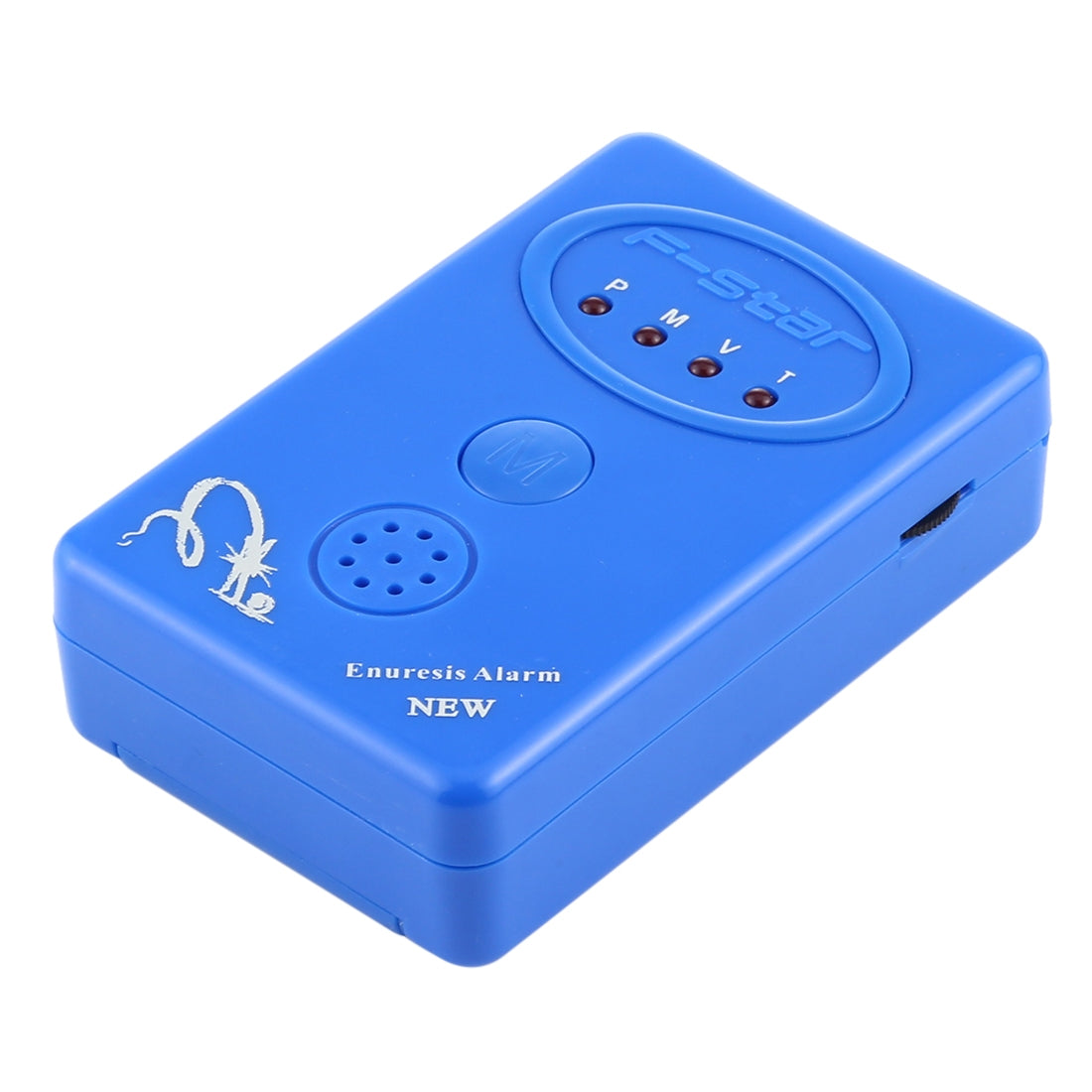 SVY001B-Adult-/-Baby-Bedwetting-Enuresis-Urine-Bed-Wetting-Alarm-+Sensor-With-Clamp(Blue)