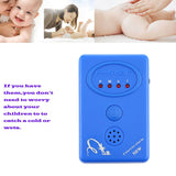 SVY001B-Adult-/-Baby-Bedwetting-Enuresis-Urine-Bed-Wetting-Alarm-+Sensor-With-Clamp(Blue)
