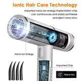 T-Shaped-Hair-Dryer-with-Smart-Inverter-Technology-High-Power-Blow-Dryer-for-Home-&-Salon-Use-EU-Plug-With-3-Nozzles(White)