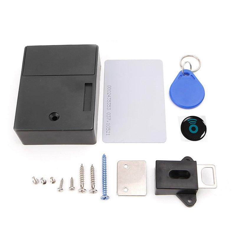 T3-ABS-Magnetic-Card-Induction-Lock-Invisible-Bilateral-Open-Cabinet-Door-Lock-(Black)