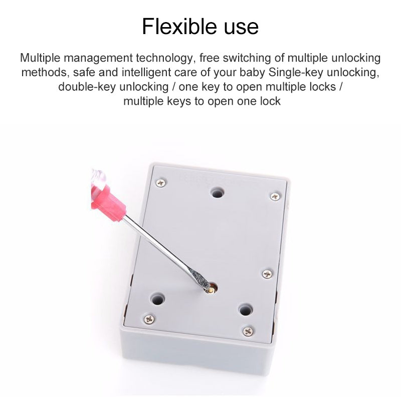 T3-ABS-Magnetic-Card-Induction-Lock-Invisible-Bilateral-Open-Cabinet-Door-Lock-(Black)