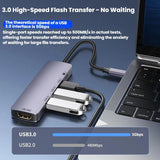 T615-Type-C-5-In-1-Docking-Station-HDMI-4K-60Hz-Screen-Mirroring-Converter-USB-3.0-Splitter-Laptop-Hub