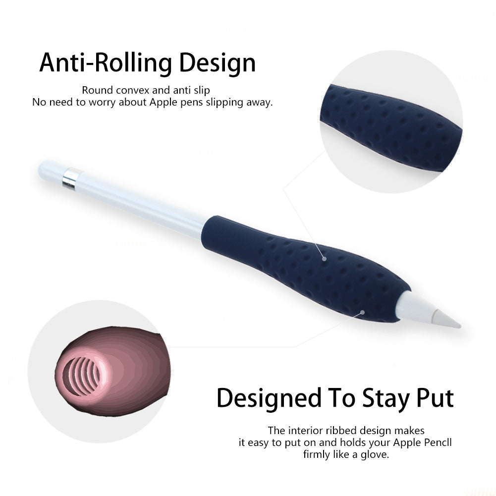 Tablet-Stylus-Pencil-Silicone-Case-For-Apple-Pencil-1/2-Gen(Midnight-Blue)