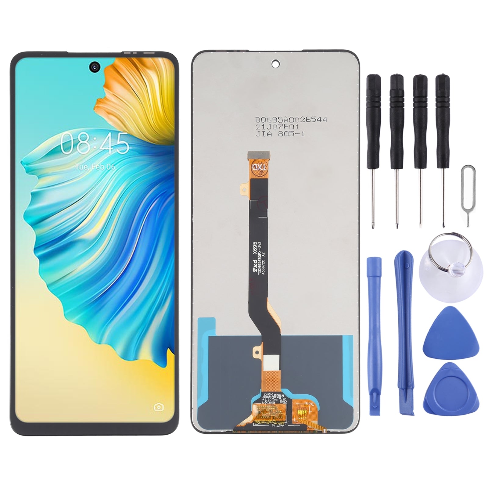 TFT-LCD-Screen-For-Tecno-Pova-3-LF7n-with-Digitizer-Full-Assembly