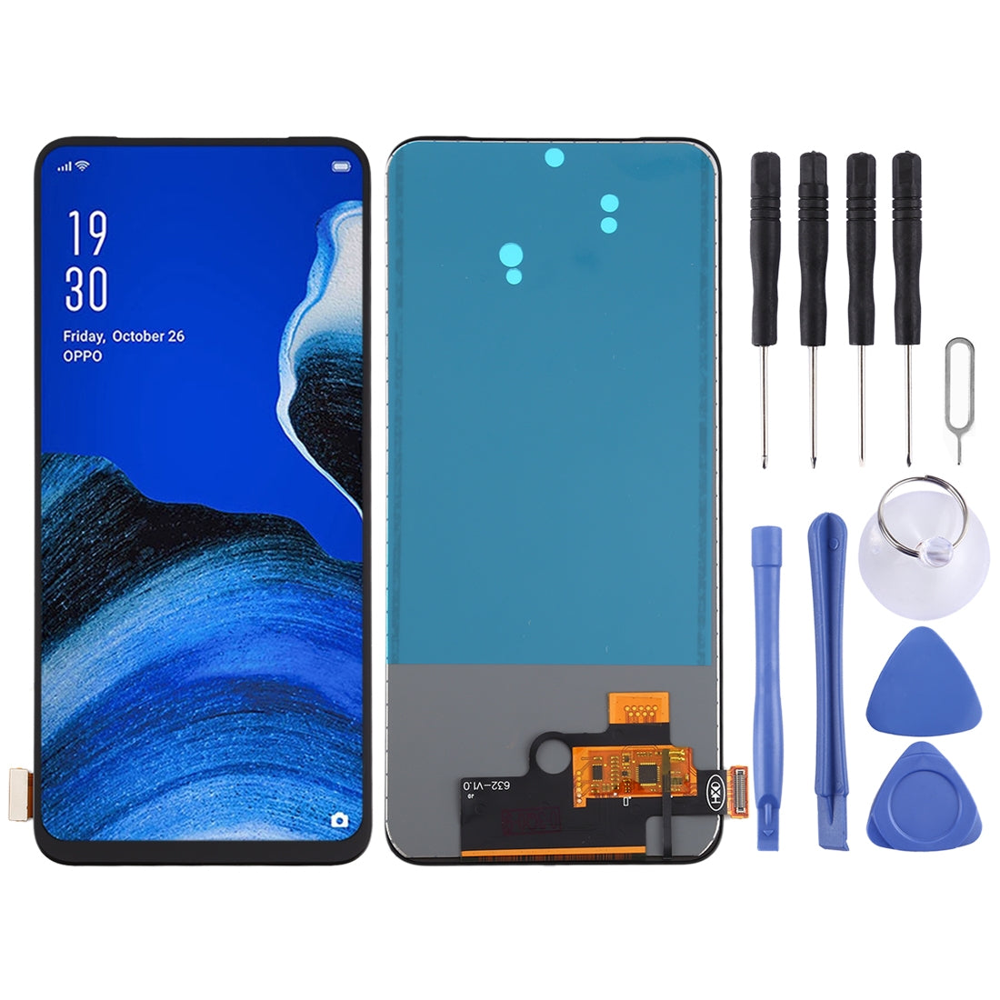 TFT-LCD-Screen-For-OPPO-Reno2-Z-/-Reno2-F-/-K3-/-Realme-X-with-Digitizer-Full-Assembly-(No-Fingerprint-Identification)