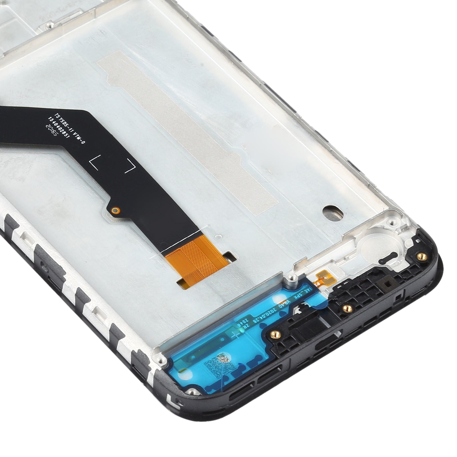 TFT-LCD-Screen-for-Motorola-Moto-E7-Plus-XT2081-1-Digitizer-Full-Assembly-with-Frame-(Black)