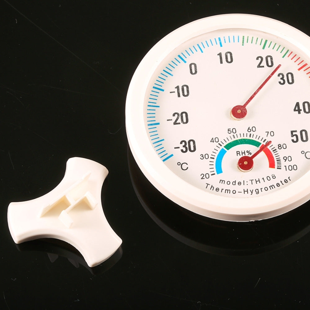 TH108-Mini-Round-Clock-shaped-Indoor-Outdoor-Hygrometer-Humidity-Thermometer-Temperature-Meter,-Random-Color-Delivery
