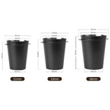 Thickened-Coffee-Catchers-Espresso-Machine-Handle-Catch-Tool,-Style:-51mm-Stainless-Steel-Mirror