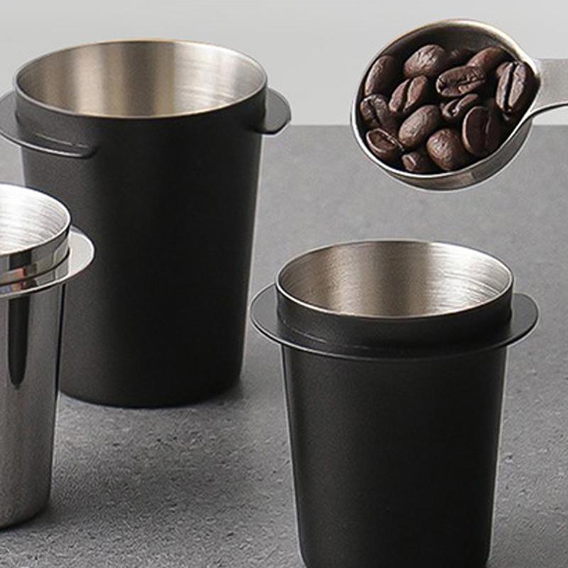 Thickened-Coffee-Catchers-Espresso-Machine-Handle-Catch-Tool,-Style:-51mm-Stainless-Steel-Mirror
