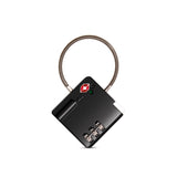 TSA-Customs-Combination-Lock-Anti-Theft-Wire-Padlock(Black)