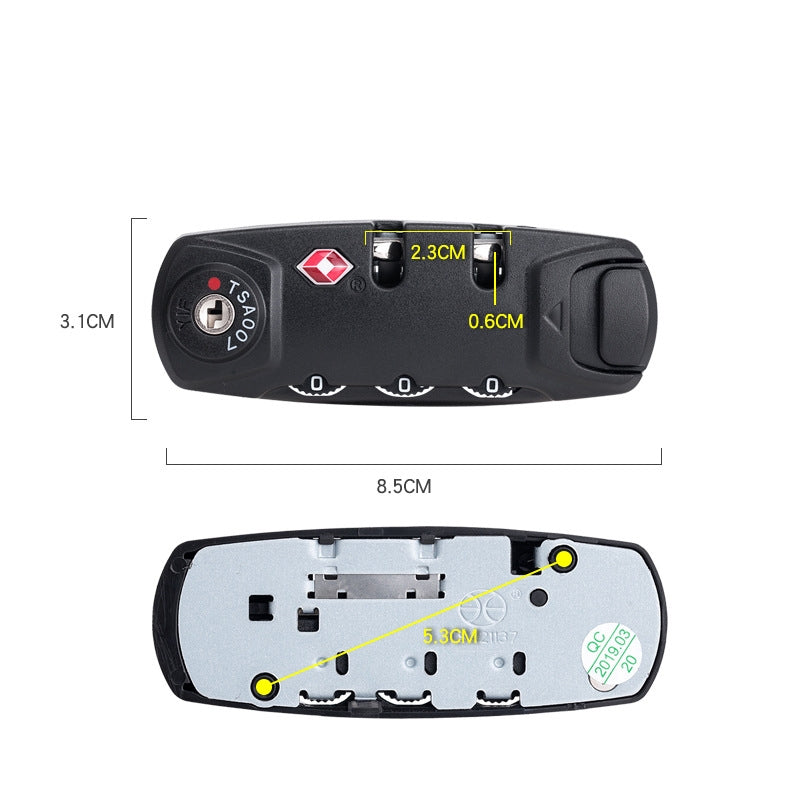 TSA007-Customs-Lock-Luggage-Code-Lock