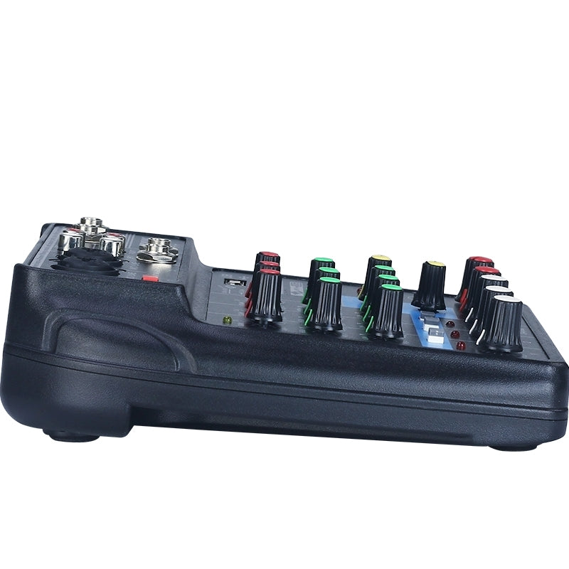 TU04-BT-Sound-Mixing-Console-Record-48V-Phantom-Power-Monitor-AUX-Paths-Plus-Effects-4-Channels-Audio-Mixer-with-USB(Black)