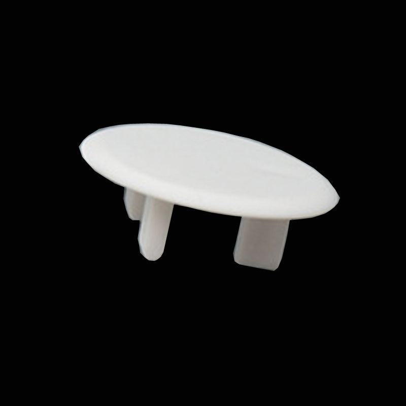 UK-3-Hole-Baby-Socket-Protection-Cover,-Style:-Round-Thin-White