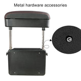 Universal-Car-PU-Leather-Wrapped-Armrest-Box-Cushion-Car-Armrest-Box-Mat-with-Storage-Box-(Black)