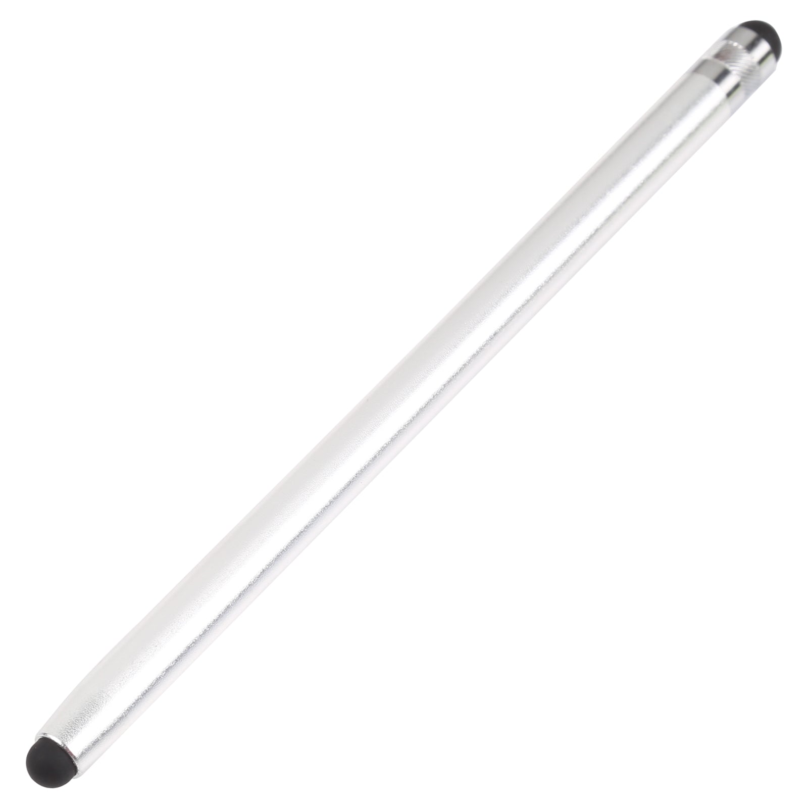 Universal-Cloth-Head-+-Silicone-Head-Stylus(Silver)