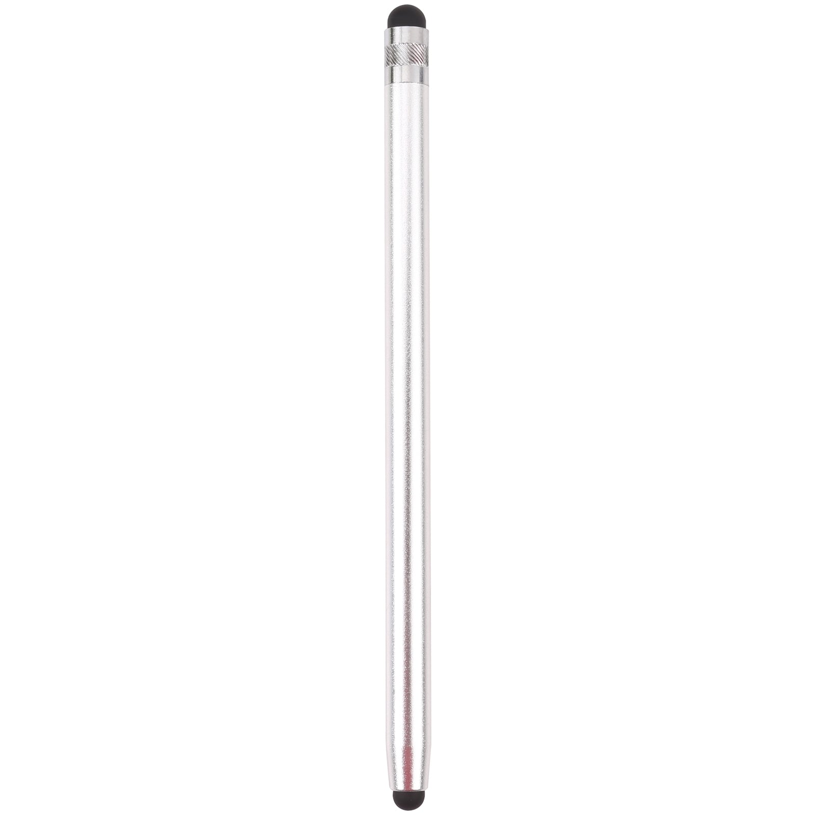 Universal-Cloth-Head-+-Silicone-Head-Stylus(Silver)