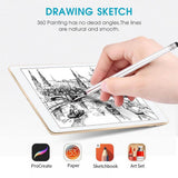 Universal-Cloth-Head-+-Silicone-Head-Stylus(Silver)