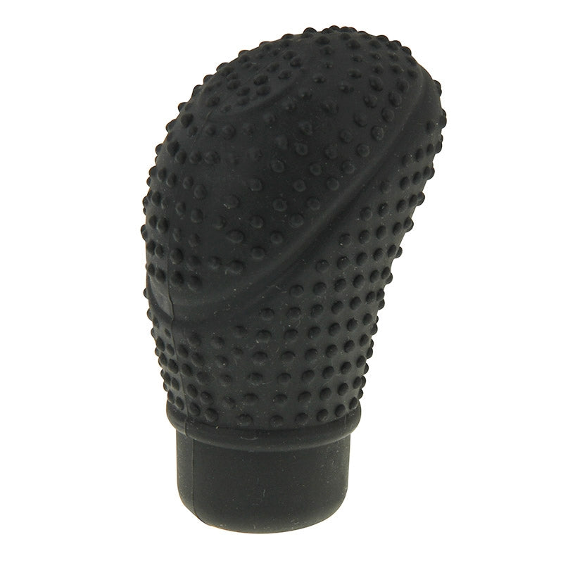 Universal-Elasticity-Nonslip-Soft-Silicone-Car-Gear-Shift-Knob-Cover(Black)