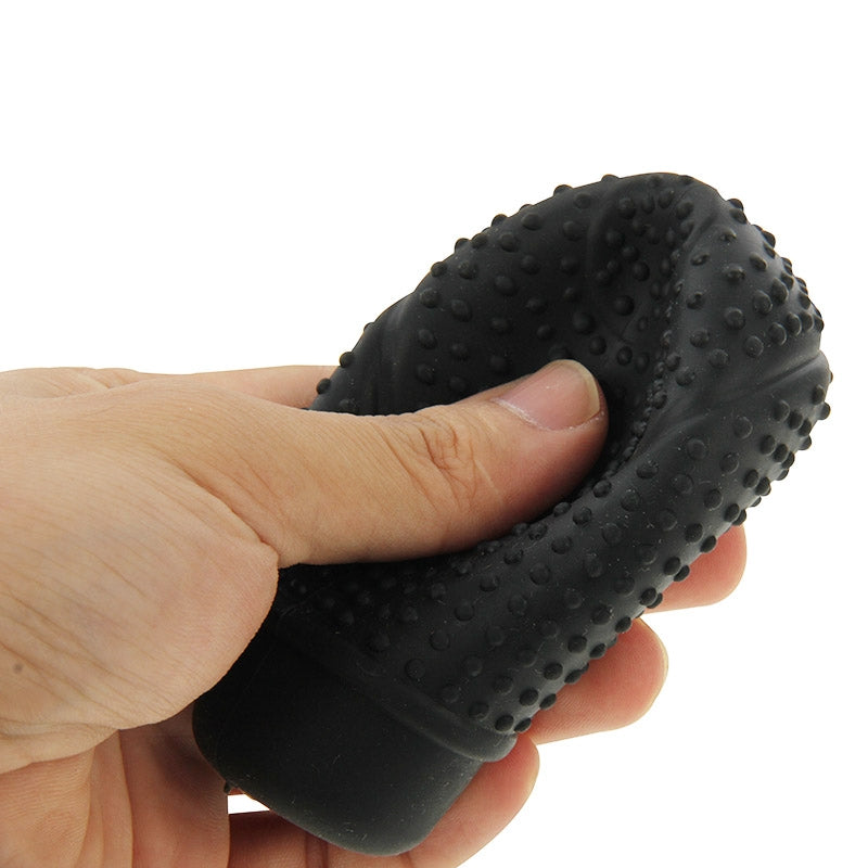 Universal-Elasticity-Nonslip-Soft-Silicone-Car-Gear-Shift-Knob-Cover(Black)