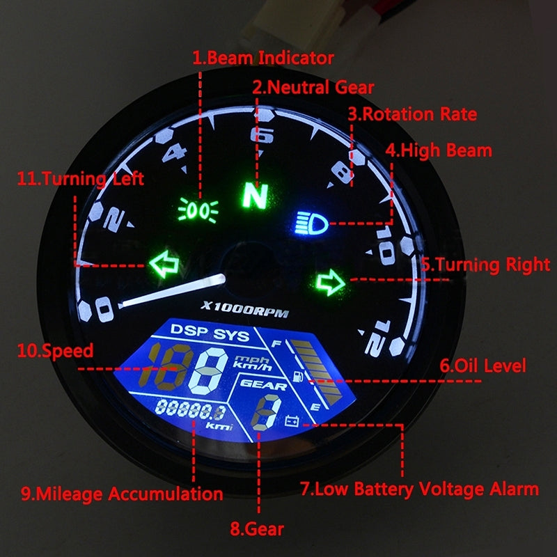 Universal-Motorcycle-Retro-Modified-Instrument-Odometer-LCD-Instrument-Assembly