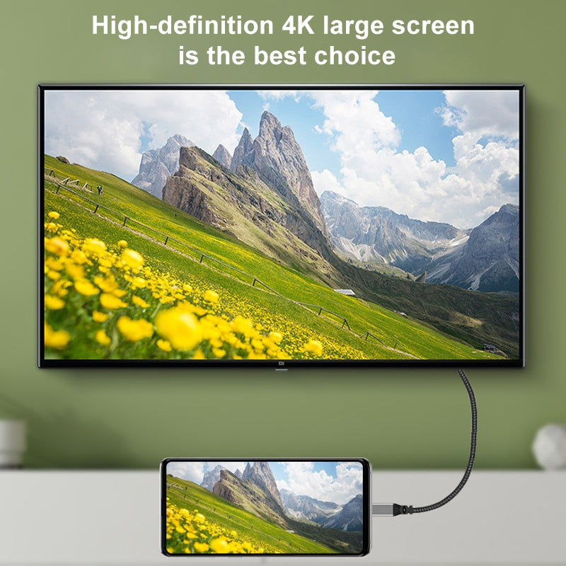 Upward-Bend-HDMI-Male-to-Female-4K-UHD-Extension-Cable-Computer-TV-Adapter,-Length:-20cm