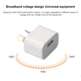 US-Plug-USB-Charger-Adapter(White)
