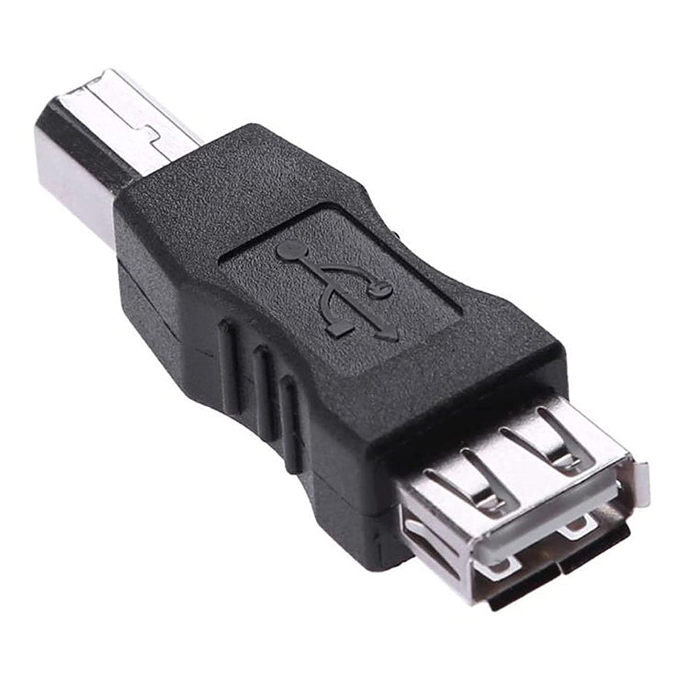 USB-2.0-A-Female-to-B-Male-Adapter-Connector-AF-to-BM-Converter-for-Printer(Black)