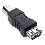 USB-2.0-A-Female-to-B-Male-Adapter-Connector-AF-to-BM-Converter-for-Printer(Black)