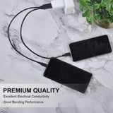 USB-2.0-Male-to-2-Micro-USB-Male-Cable,-Length:-About-30cm