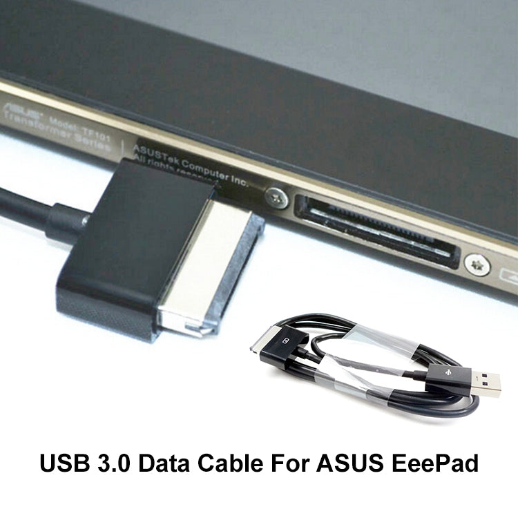 USB-3.0-Data-Cable-for-ASUS-EeePad-TF101-/-TF201-/-TF300-/-TF700-,-Length:-1m(Black)