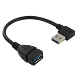 USB-3.0-Right-Angle-90-Degree-Extension-Cable-Male-to-Female-Adapter-Cord,-Length:-18cm