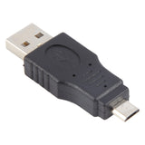 USB-A-Male-to-Micro-USB-5-Pin-Male-Adapter(Black)