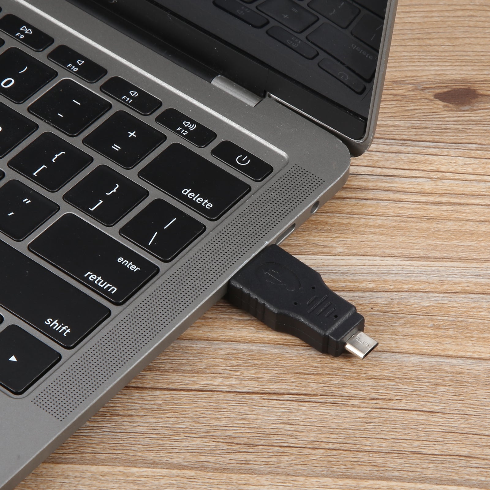 USB-A-Male-to-Micro-USB-5-Pin-Male-Adapter(Black)