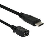 USB-C-/-Type-C-3.0-Male-to-Mini-USB-Female-Cable-Adapter