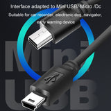 USB-Car-Charge-12V-To-5V-Navigation-Instrument-Reduction-Line(Android-Straight-Head)