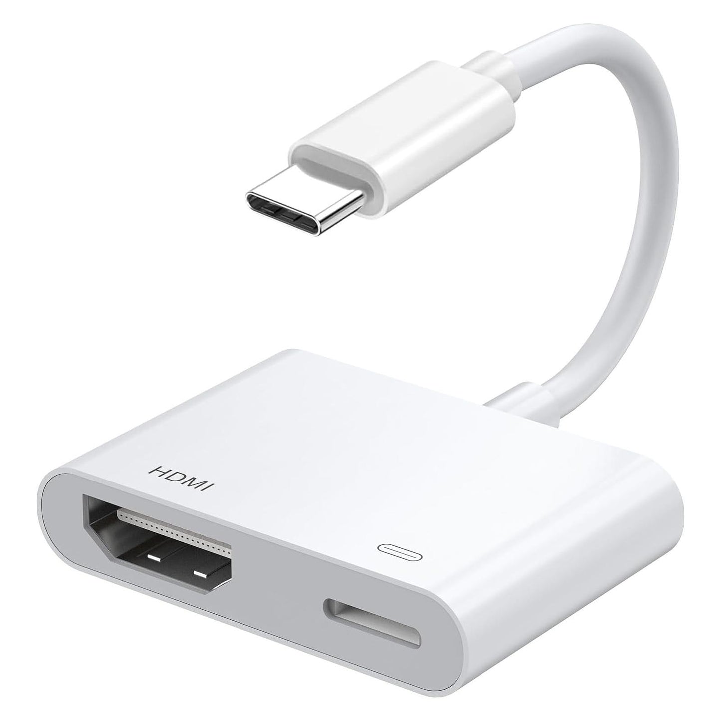 USB-C/Type-C-to-HDMI+USB-C/Type-C-4K/30HZ-Digital-AV-Adapter