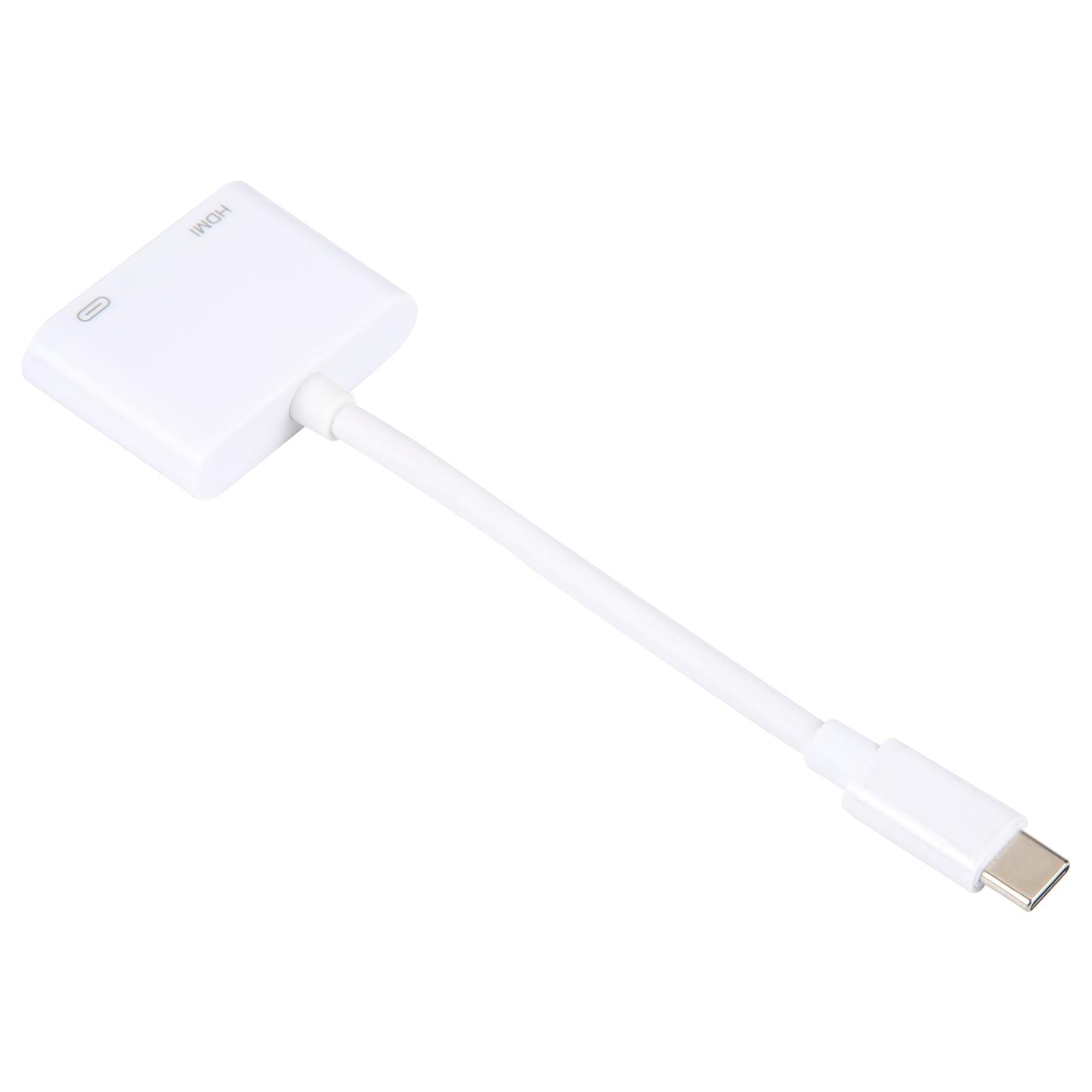 USB-C/Type-C-to-HDMI+USB-C/Type-C-4K/30HZ-Digital-AV-Adapter
