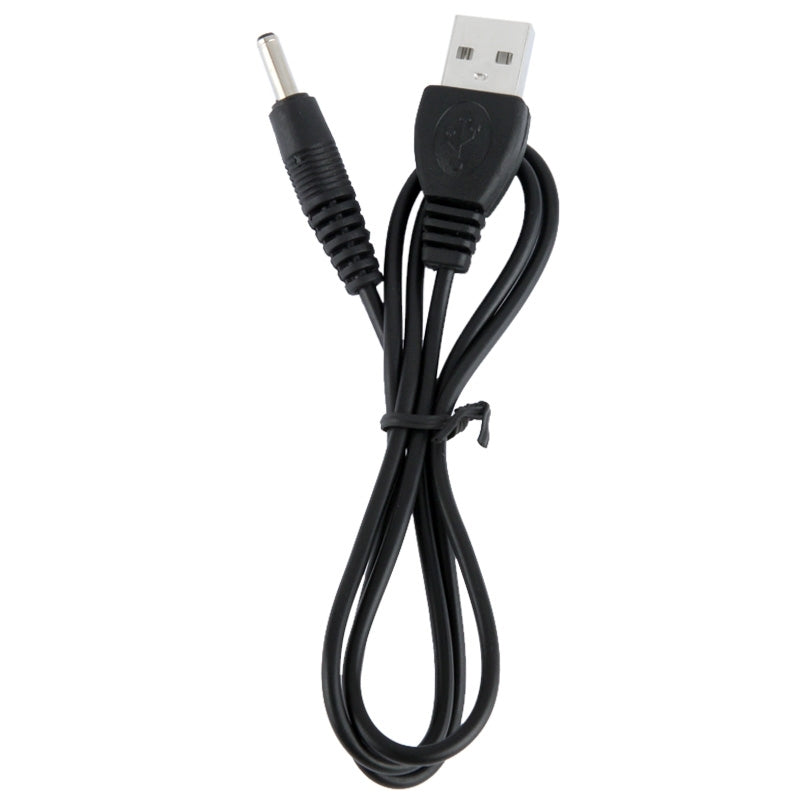 USB-Male-to-DC-3.5-x-1.35mm-Power-Cable,-Length:-1.2m-(Black)