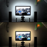 USB-Power-SMD-2835-Epoxy-LED-Strip-Light-Christmas-Desk-Decor-Lamp-for-TV-Background-Lighting,-Length:1m(Warm-White)